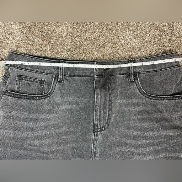 Noisy May Frayed Hem High Waist Jeans Distressed - Picture 4 of 7